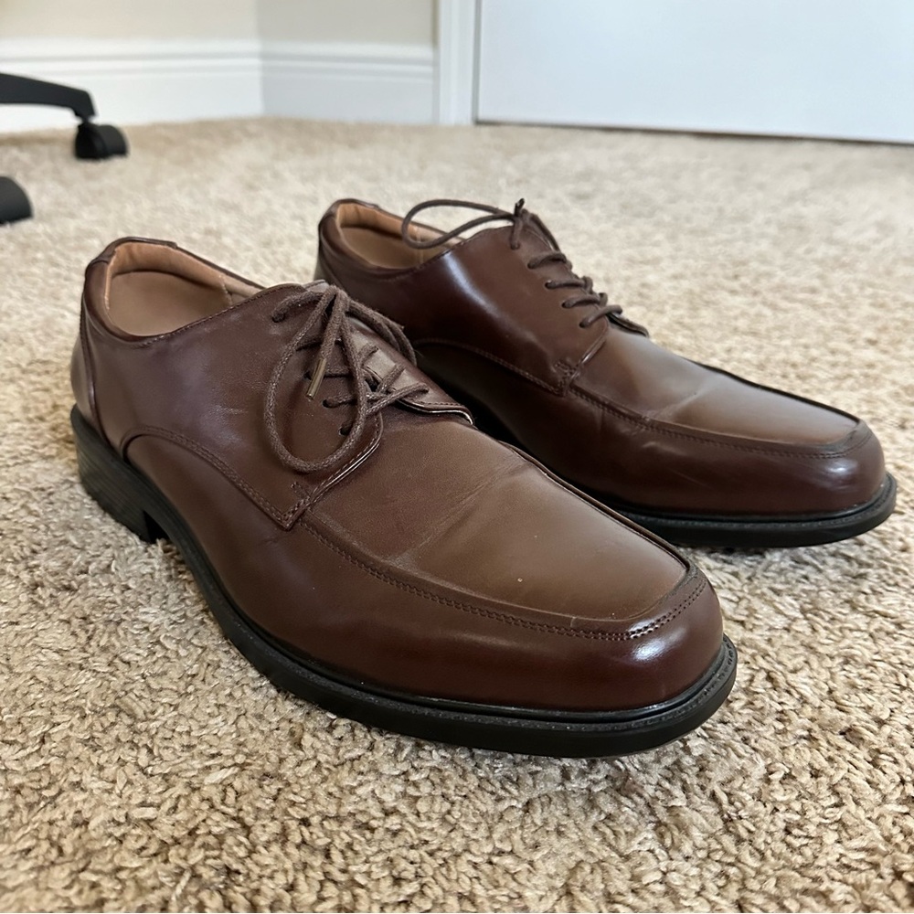 Croft and Barrow Brown Men's Dress Shoes HARDLY WORN